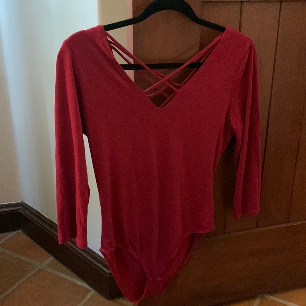 Red Bodysuit